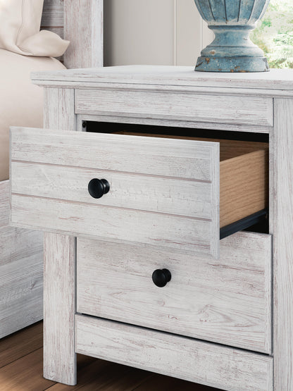 Fenderport Two Drawer Night Stand
