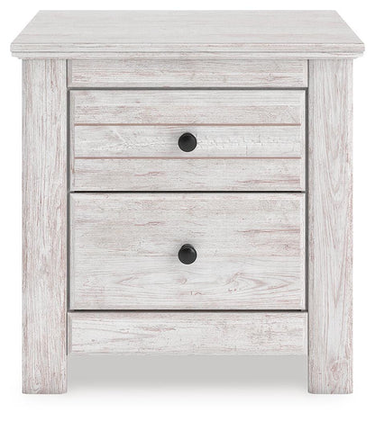 Fenderport Two Drawer Night Stand
