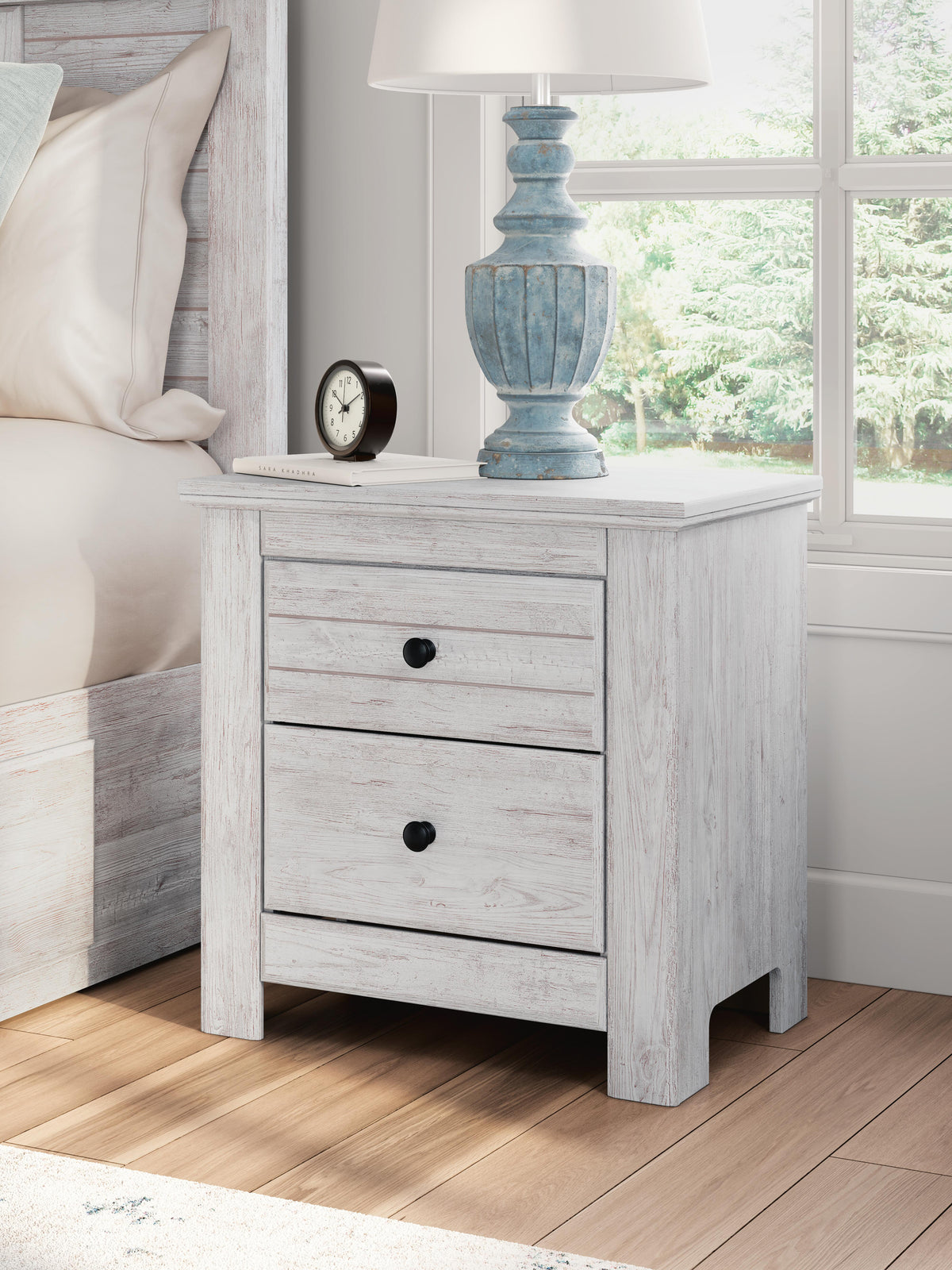 Fenderport Two Drawer Night Stand