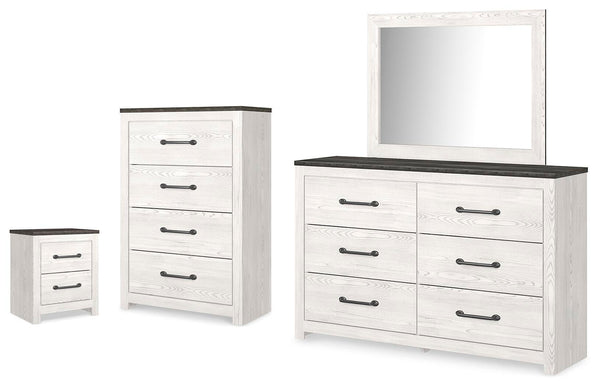Gerridan Dresser, Mirror, Chest and Nightstand