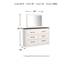 Gerridan Dresser and Mirror
