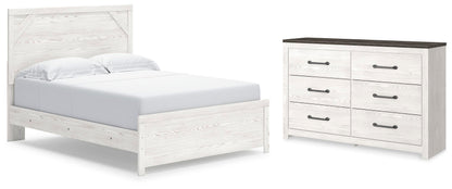 Gerridan Queen Panel Bed and Dresser