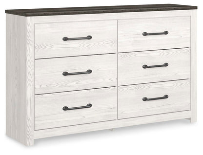 Gerridan King Panel Bed, Dresser and Nightstand