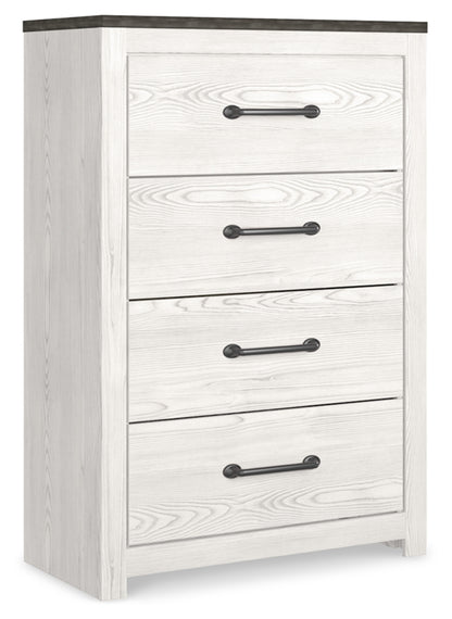Gerridan Queen Panel Bed, Dresser, Mirror, Chest and Nightstand
