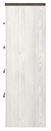 Gerridan Full Panel Bed with Mirrored Dresser, Chest and Nightstand