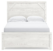 Gerridan Full Panel Bed with Mirrored Dresser, Chest and Nightstand