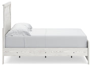 Gerridan Full Panel Bed with Mirrored Dresser, Chest and Nightstand