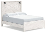 Gerridan Queen Panel Bed with Mirrored Dresser