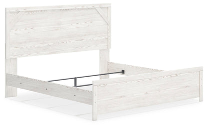 Gerridan King Panel Bed, Chest and Nightstand