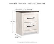 Gerridan King Panel Bed with Mirrored Dresser, Chest and Nightstand