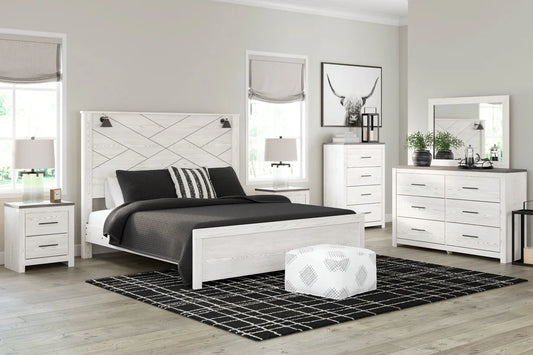 Gerridan Queen 4PC Bedroom Set + Free Comfort