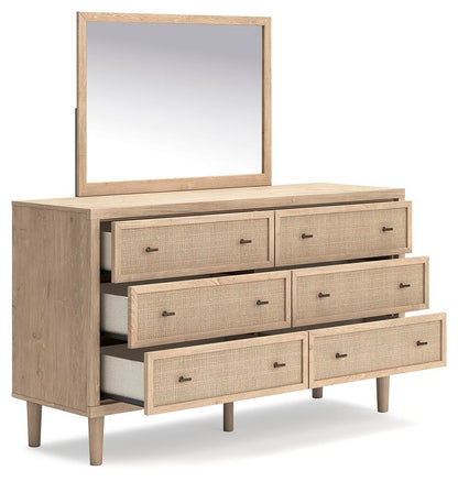 Cielden King Panel Headboard, Dresser and Mirror
