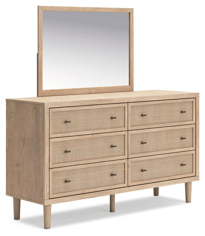 Cielden Queen Panel Headboard, Dresser, Mirror and Chest