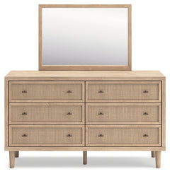 Cielden Full Panel Headboard, Dresser, Mirror and Chest