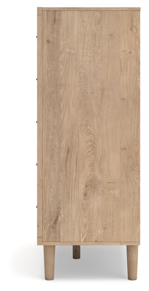 Cielden Five Drawer Wide Chest