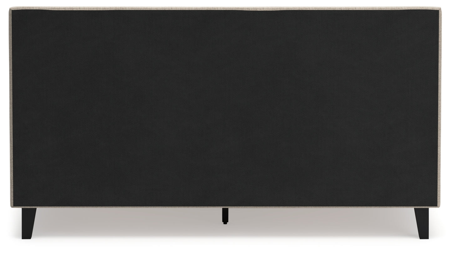 Cielden King UPH Bed w/Roll Slats