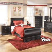 Huey Vineyard Twin Sleigh Bed