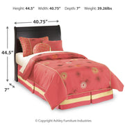 Huey Vineyard Twin Sleigh Headboard