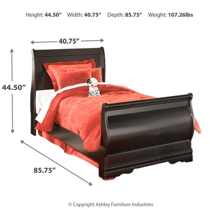 Huey Vineyard Twin Sleigh Bed