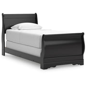 Huey Vineyard Twin Sleigh Bed