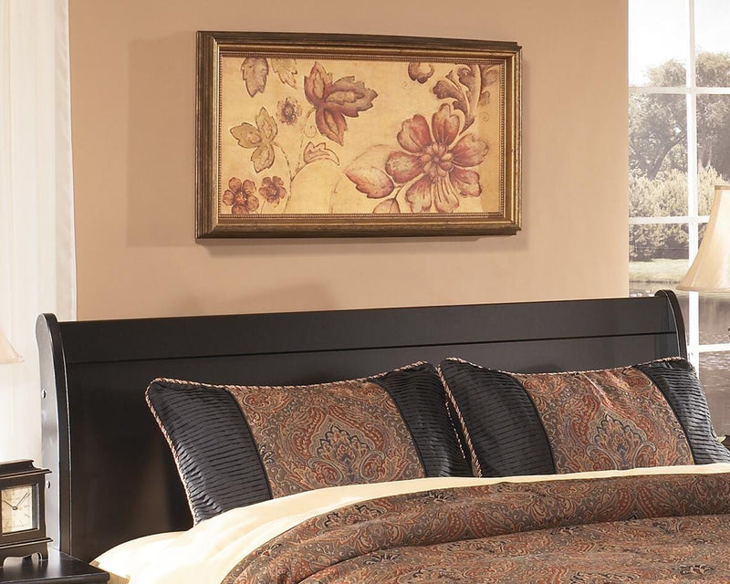 Huey Vineyard Queen Sleigh Headboard, Dresser, Mirror and Nightstand