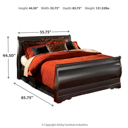 Huey Vineyard Full Sleigh Bed