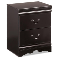 Huey Vineyard Queen Sleigh Bed with Mirrored Dresser and Nightstand