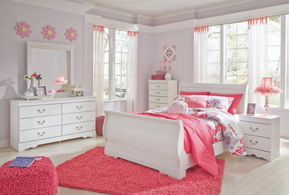 Anarasia Full Sleigh Bed