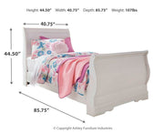 Anarasia Twin Sleigh Bed