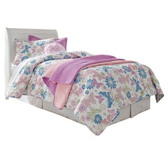 Anarasia Twin Sleigh Headboard, Dresser, Mirror and Chest