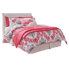 Anarasia Full Sleigh Headboard, Dresser, Mirror, Chest and Nightstand