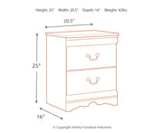 Anarasia Full Sleigh Headboard, Dresser, Mirror, Chest and Nightstand
