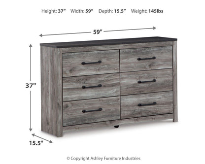 Bronyan Six Drawer Dresser
