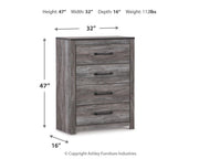 Bronyan Four Drawer Chest