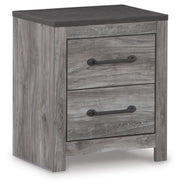 Bronyan Two Drawer Night Stand