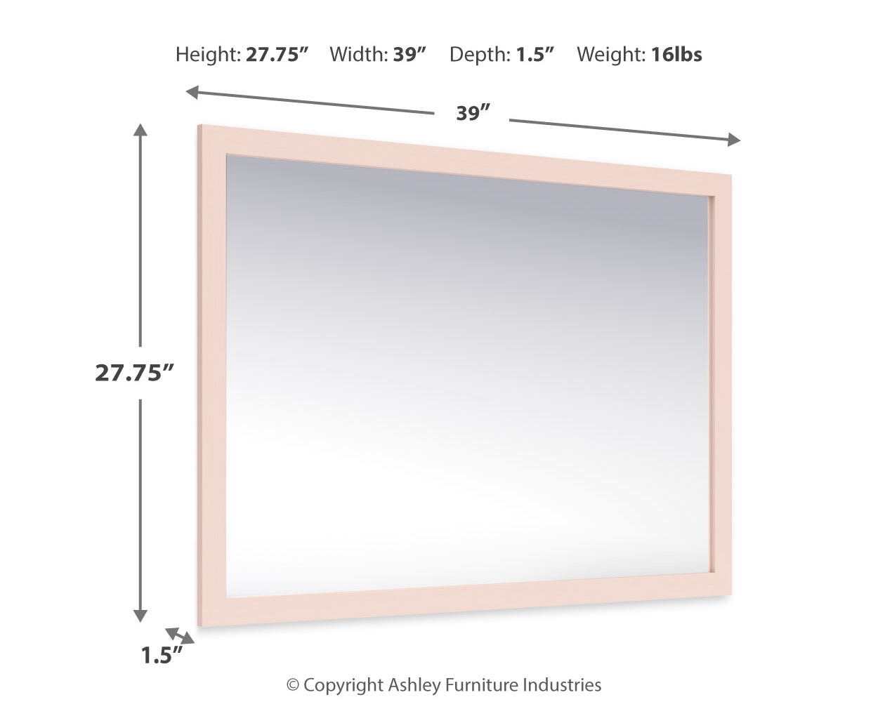 Wistenpine Bedroom Mirror