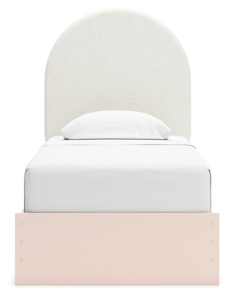 Wistenpine Twin Upholstered Panel Bed with Storage