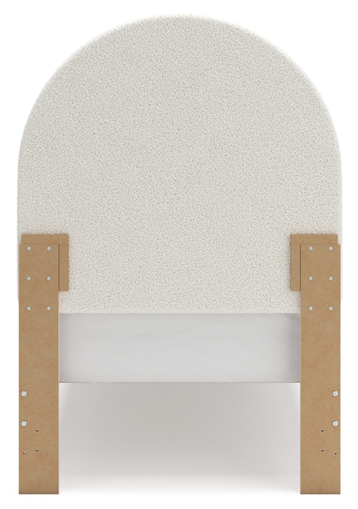 Wistenpine Twin Upholstered Panel Bed
