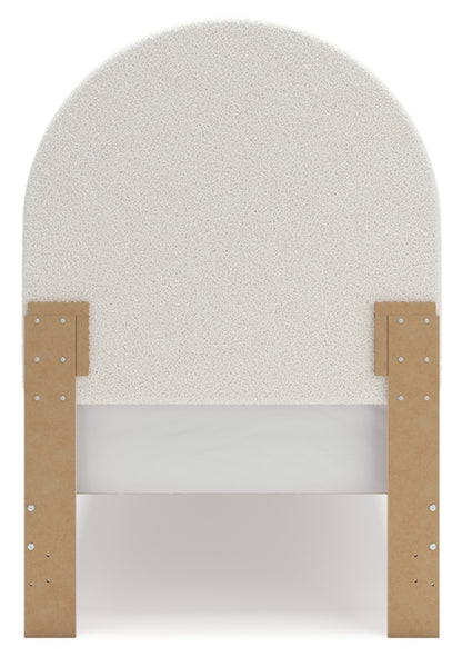 Wistenpine Twin Upholstered Panel Bed