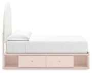 Wistenpine Full Upholstered Panel Bed with Storage