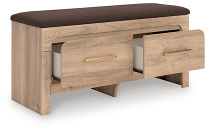 Hollymount Bedroom UPH Storage Bench