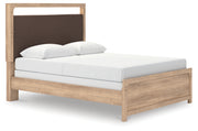Hollymount Queen Upholstered Panel Bed