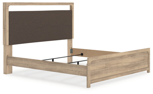 Hollymount King Upholstered Panel Bed