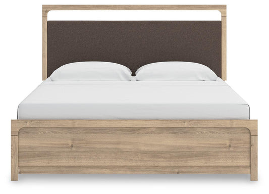 Hollymount King Upholstered Panel Bed