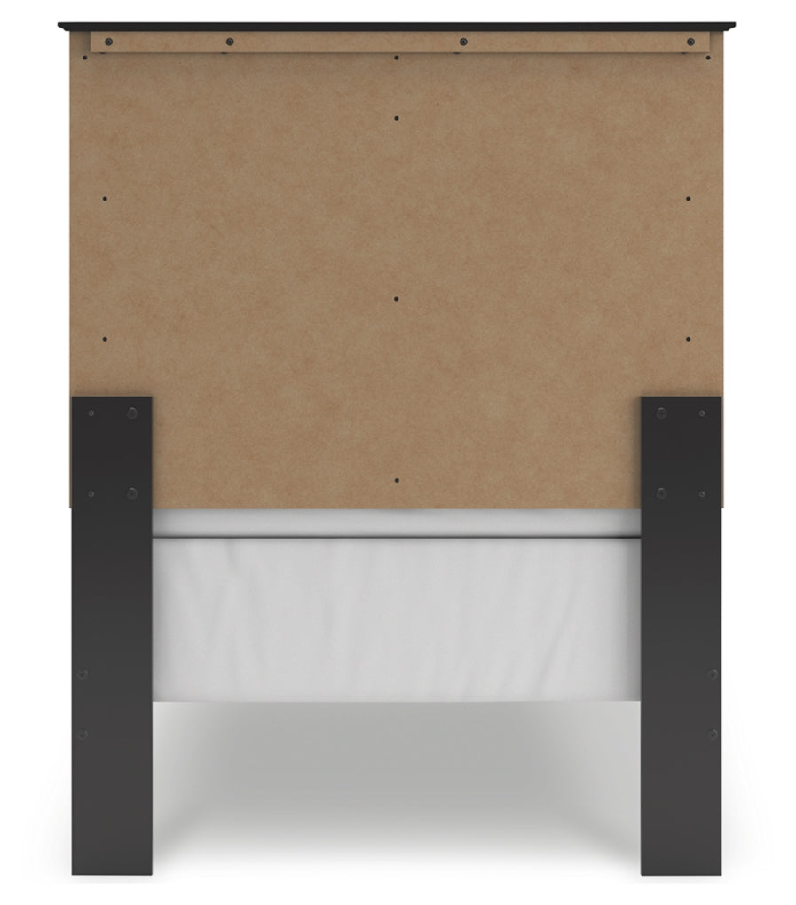 Maribel Twin Panel Bed, Dresser, Mirror and Nightstand