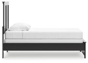 Maribel Twin Panel Bed, Dresser, Mirror and Nightstand