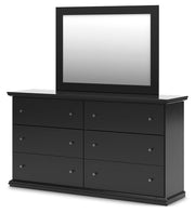 Maribel King Panel Bed, Dresser and Mirror
