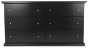 Maribel Six Drawer Dresser