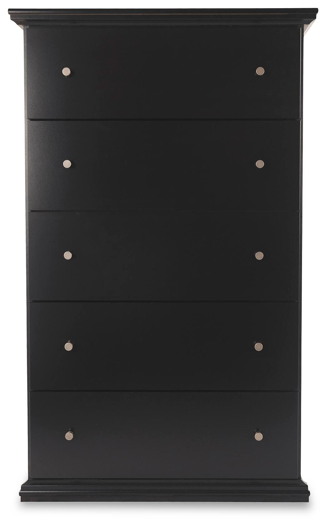 Maribel Queen Panel Bed, Dresser, Mirror, Chest and Nightstand