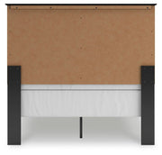 Maribel Full Panel Bed, Dresser and Mirror
